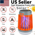 Solar USB Mosquito Killer Light Electronic Fly Bug Insect Zapper Trap